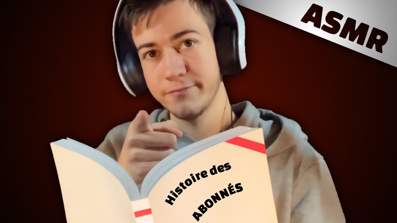 Je lis une HISTOIRE avec VOS mots - ASMR