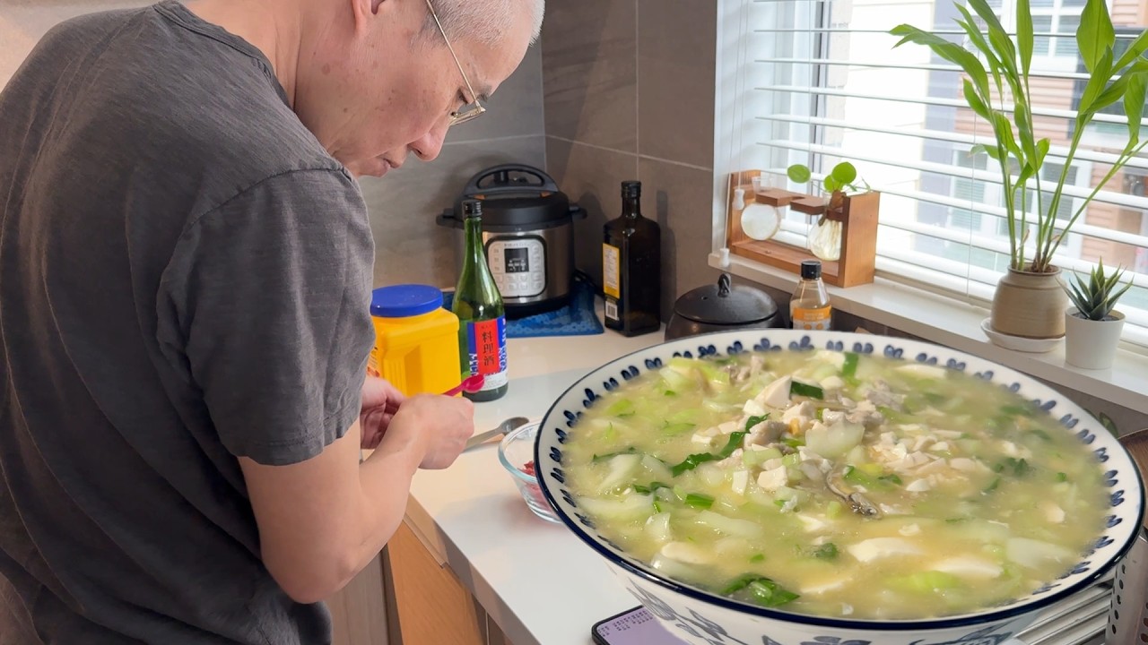 孩子回来 阿公一碗暖胃的汤 家的味道【Garden Time 田园生活分享】2026 3