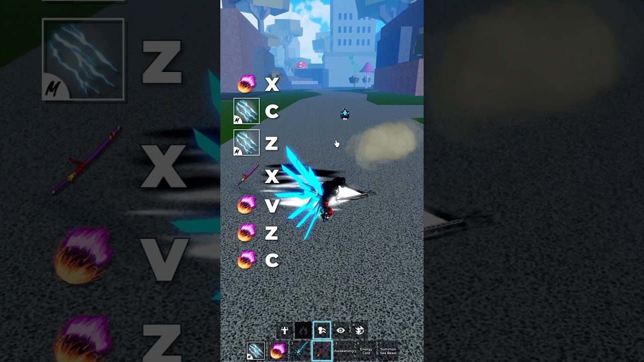 Easiest Gravity and Electric Claw Combo #roblox #bloxfruits
