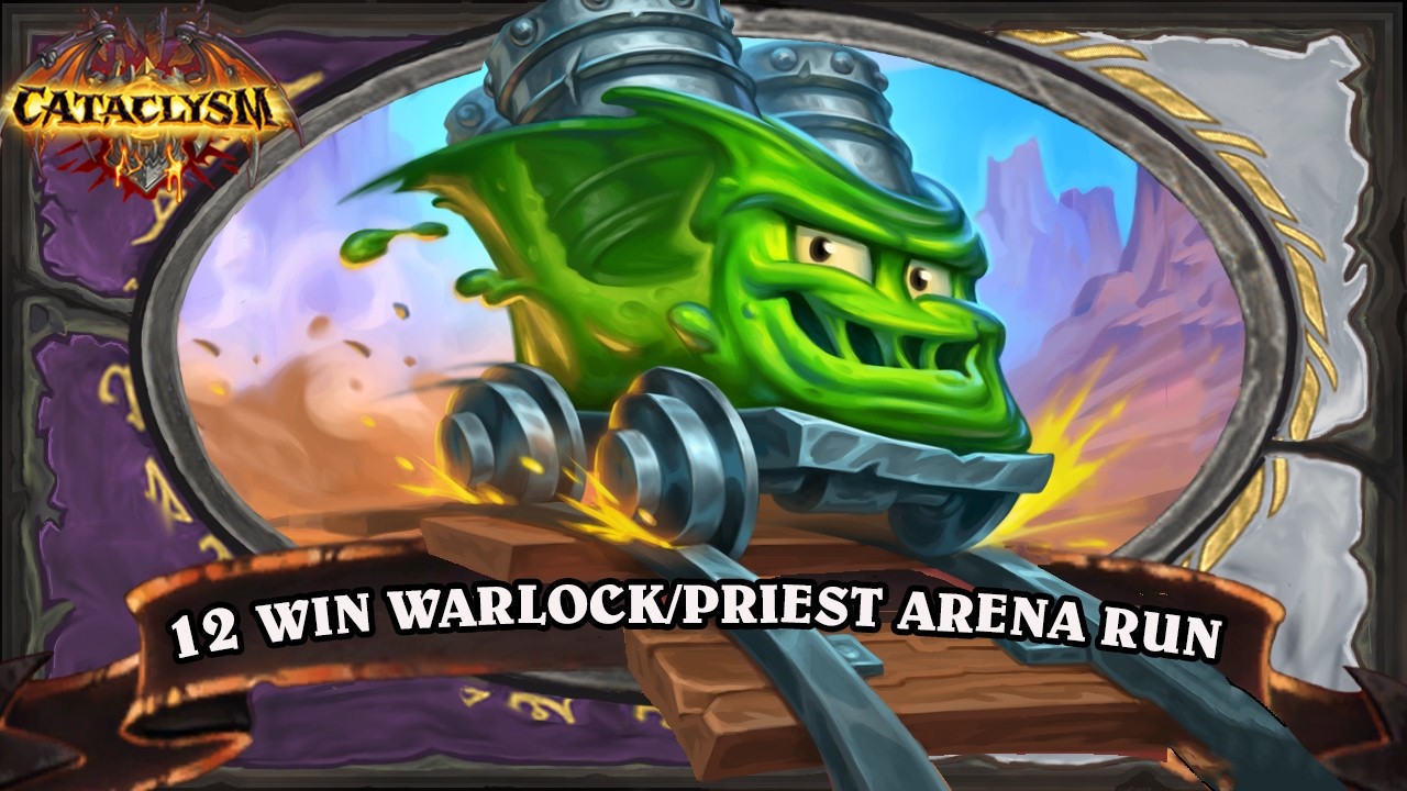 The Return of The Sludge - 12 Win Warlock/Priest Hearthstone Dual Class Underground Arena Run