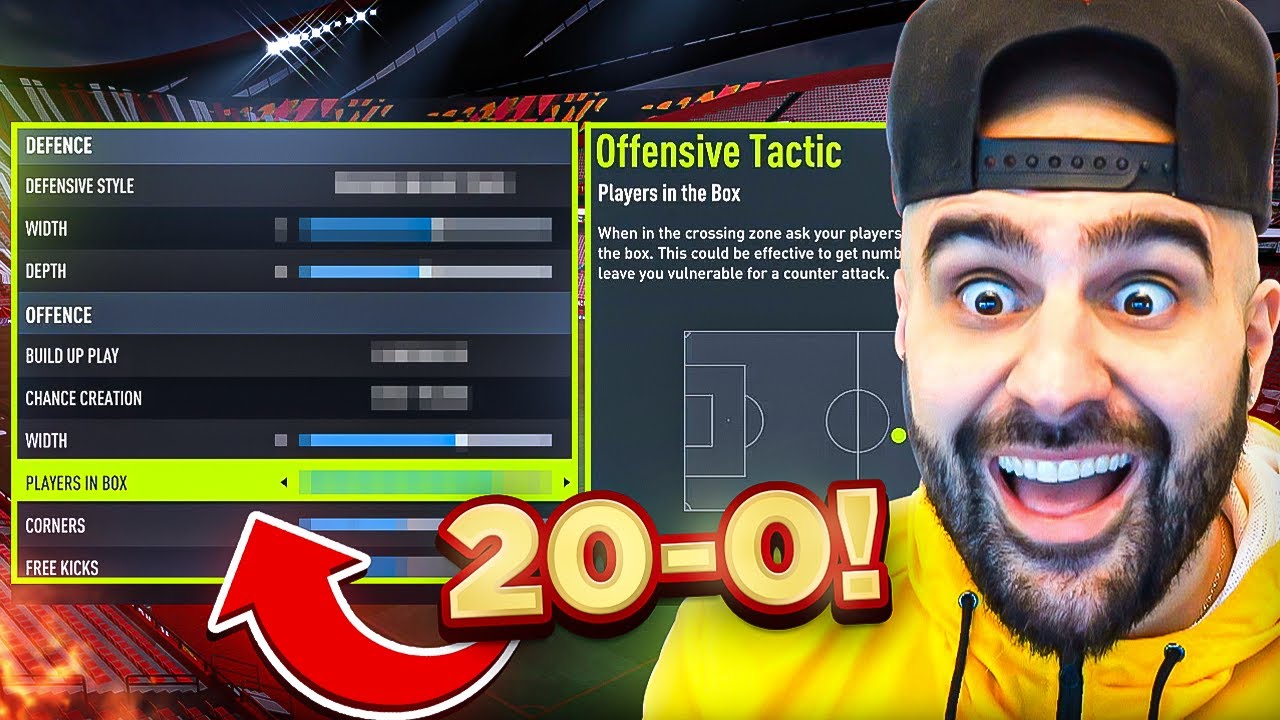 These OP Tactics and Formations Got Me 20-0 on FIFA 22 Ultimate Team