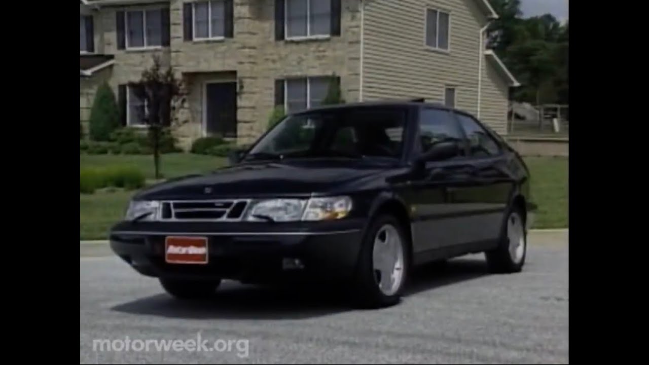 Motorweek 1994 Saab 900 Turbo Coupe Road Test