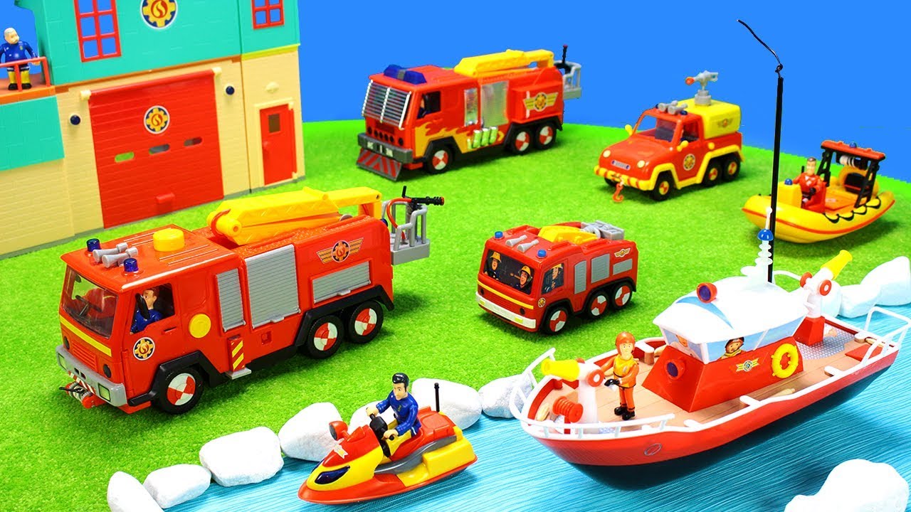 Feuerwehrmann Sam Feuerwehrautos: Bestes Feuerwehr Spielzeug Set für Kinder