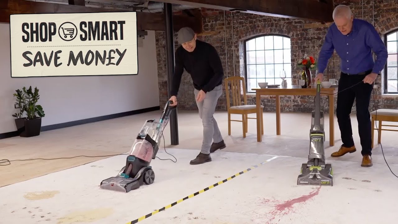 Carpet Cleaners: Budget (Daewoo) vs Premium (Vax) | The Gadget Show
