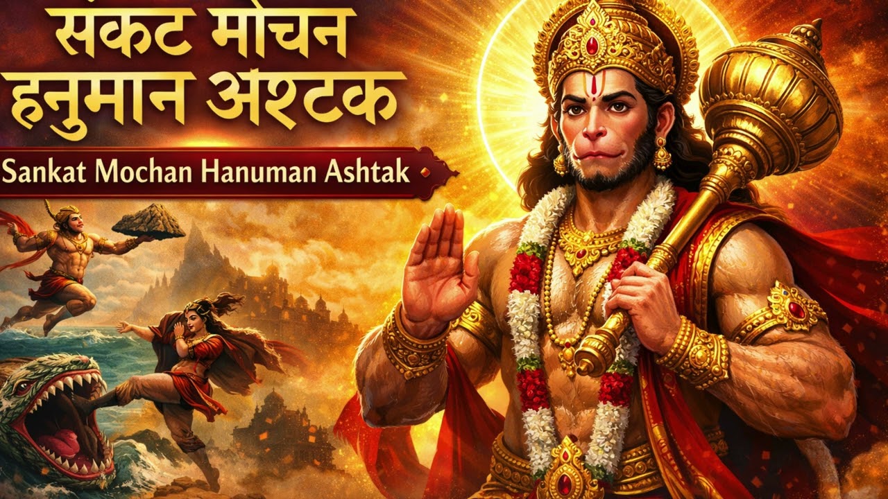 संकट मोचन हनुमान अष्टक | Sankat Mochan Hanuman Ashtak