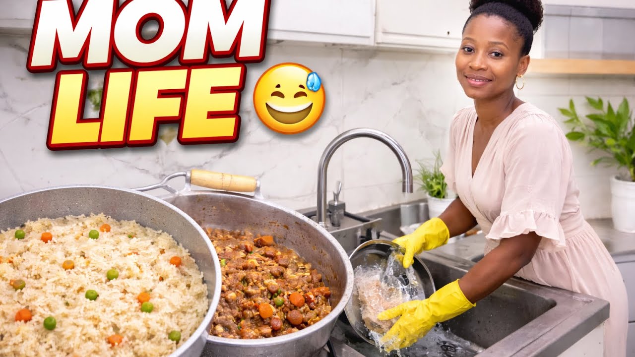 Real Life as a Mom: Cooking, Feeding & Washing Dishes
