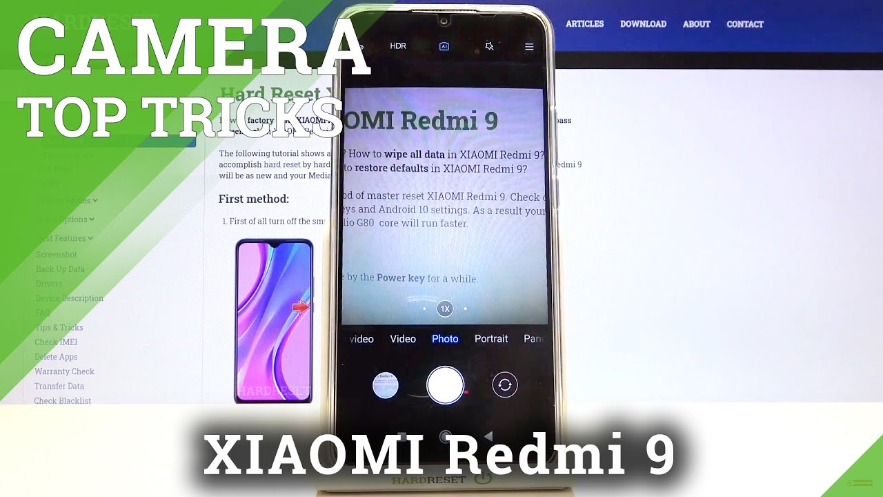 XIAOMI Redmi 9 Камера: Лучшие трюки и функции камеры
