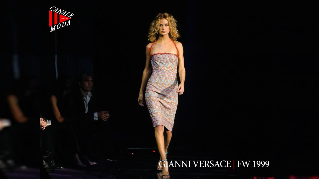 GIANNI VERSACE Осень-Зима 1999 Милан — Fashion Channel
