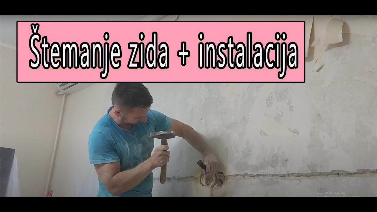 🔨🪚Dnevna soba(&Scaron;temanje zida+ instalacija.)