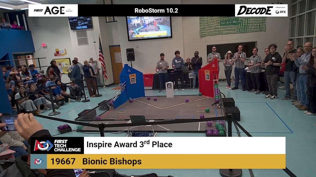 MA FIRST Tech Challenge - RoboStorm 10.2 Qualifier - DECODE Presented by RTX
