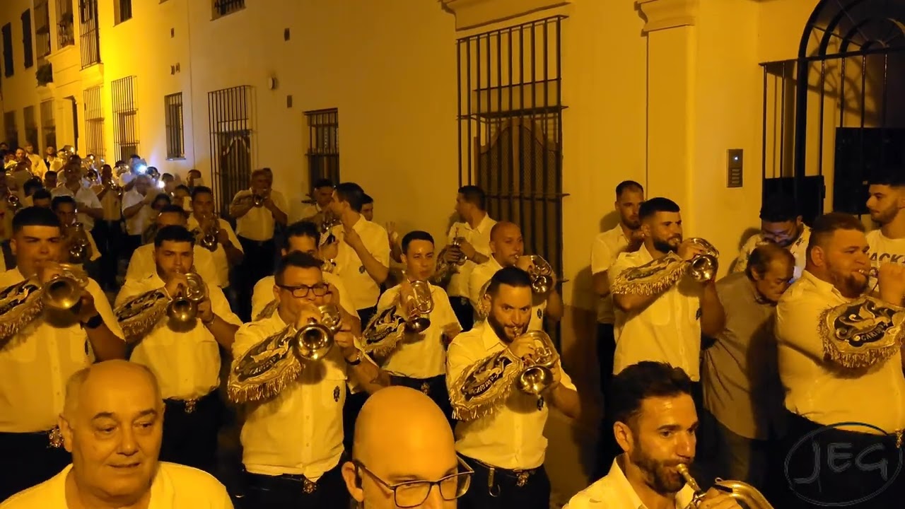 Banda de Cornetas y Tambores La Caridad de Jerez de la Frontera toca De Mi Vida ,Señora Jerez 2022