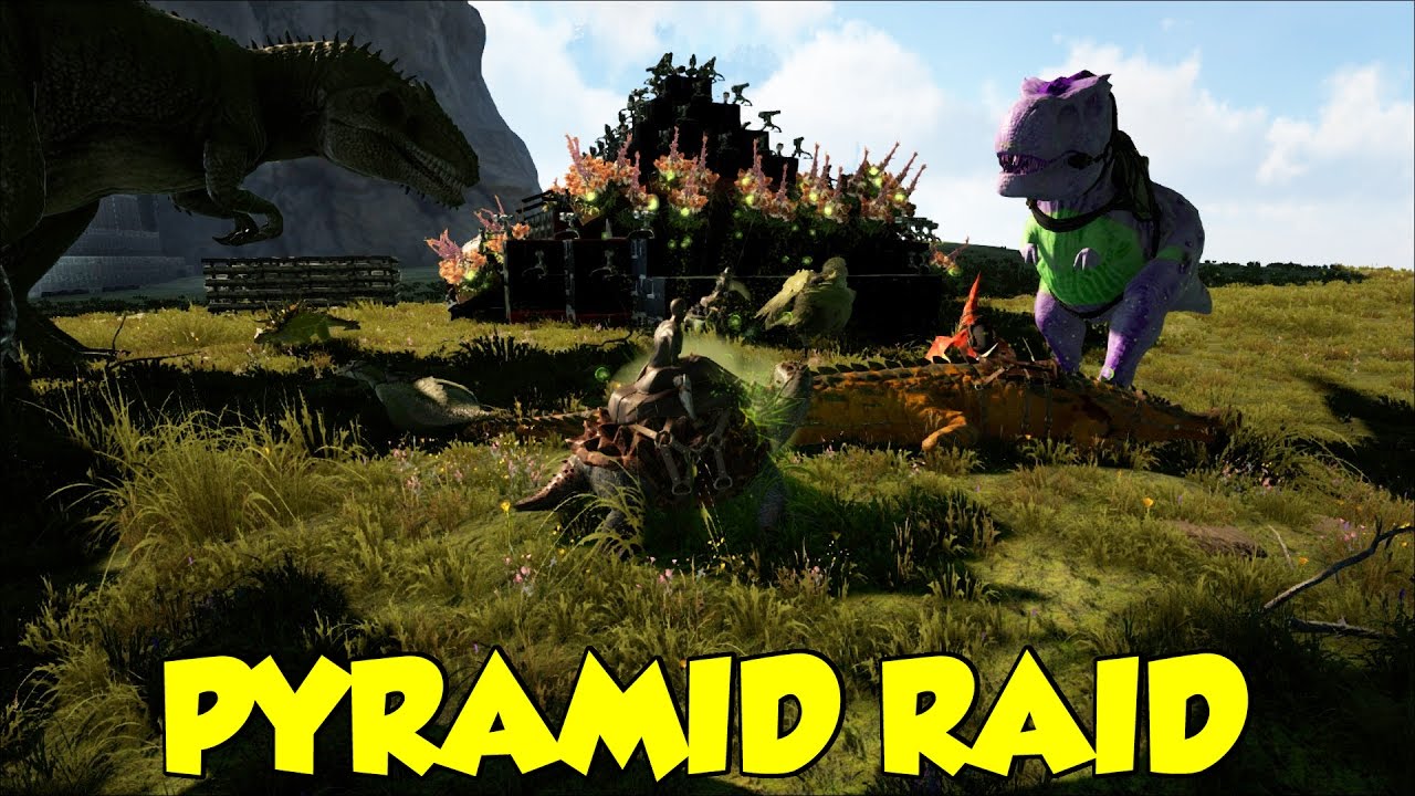 Ark Pyramid Raid Tens of Thousands of Bullets for Loot