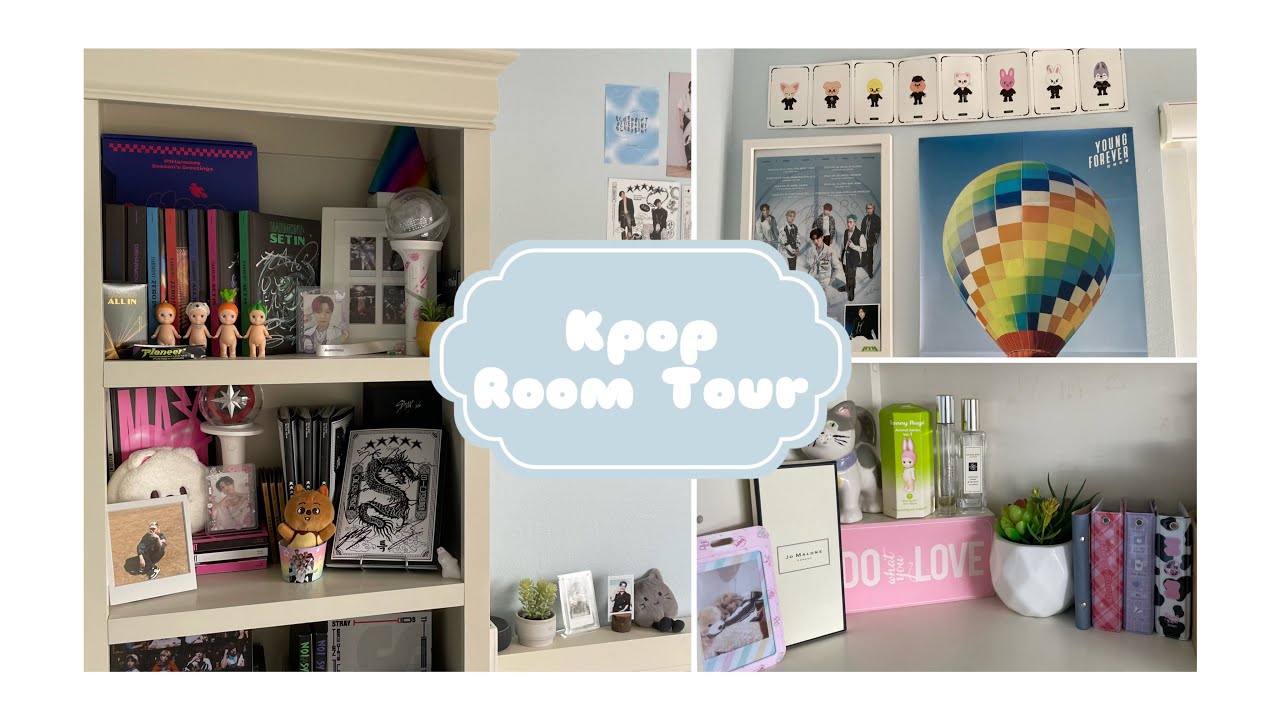 ‧₊˚ ☁️2023 KPOP ROOM TOUR ⋅♡𓂃 ࣪ ִֶָ☾.