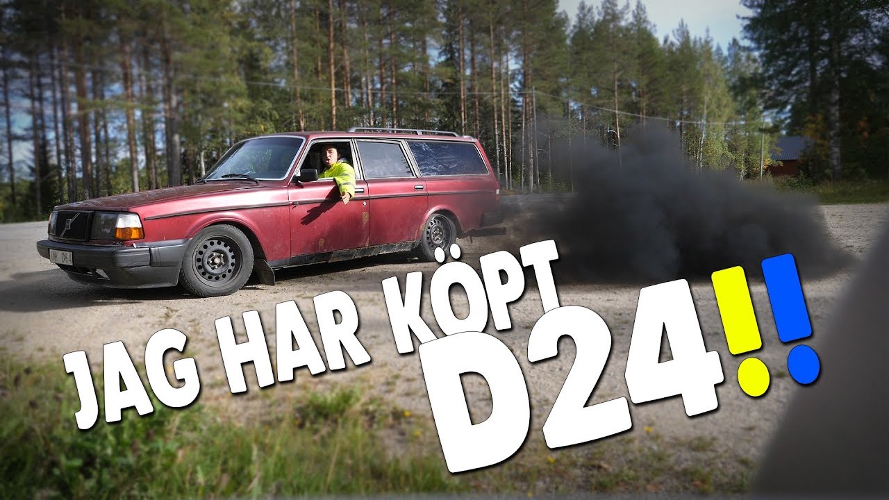JAG HAR KÖPT EN D24! VOLVO 245! [4k]