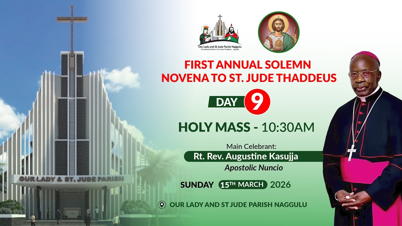 DAY 9 -FIRST ANNUAL SOLEMN NOVENA TO ST. JUDE THADDEUS || Sunday 15th, March 2026