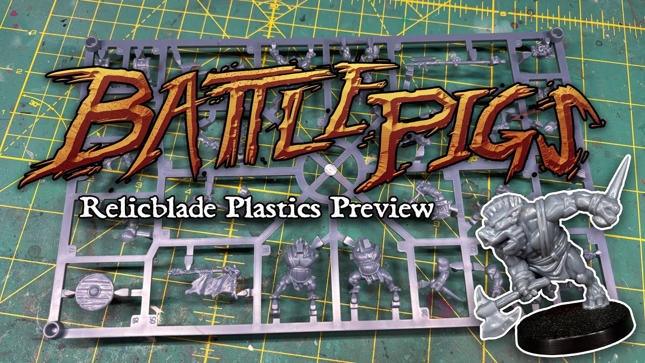 Plastic Relicblade: Battle Pig Preview