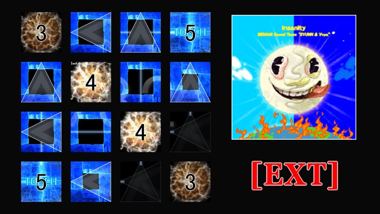 【jubeat Ave.】Insanity [EXT] 譜面確認