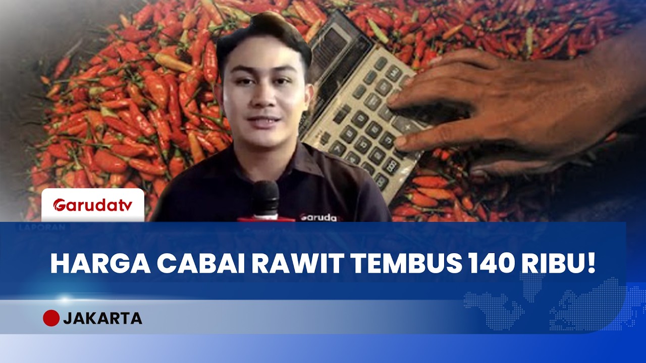 H-6 Lebaran, Harga Cabai Rawit Merah Tembus Rp140 Ribu Per Kilogram