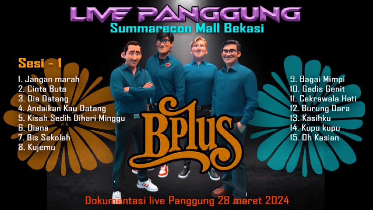 LIVE PANGGUNG SUMMARECON MALL BEKASI   BPLUS BAND