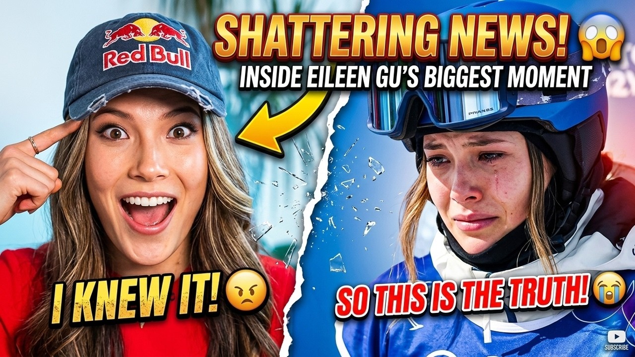 Heartbreak Behind the Gold: Eileen Gu’s Emotional Promise Before Family Tragedy 💔