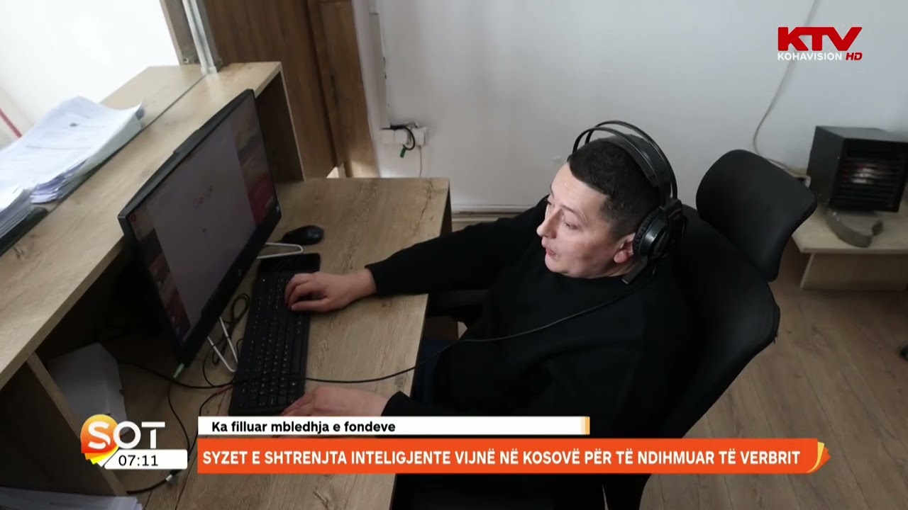 Syzet e shtrenjta intelegjente vijnë në Kosovë për të ndihmuar të verbrit