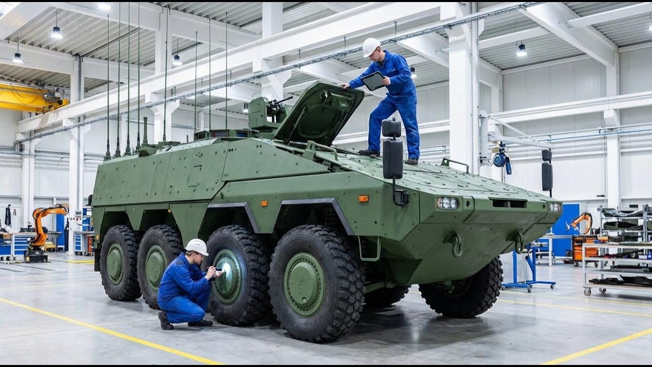 Inside a Factory: Maturing Boxer MIV Command Module & Systems Integration (Full Process)