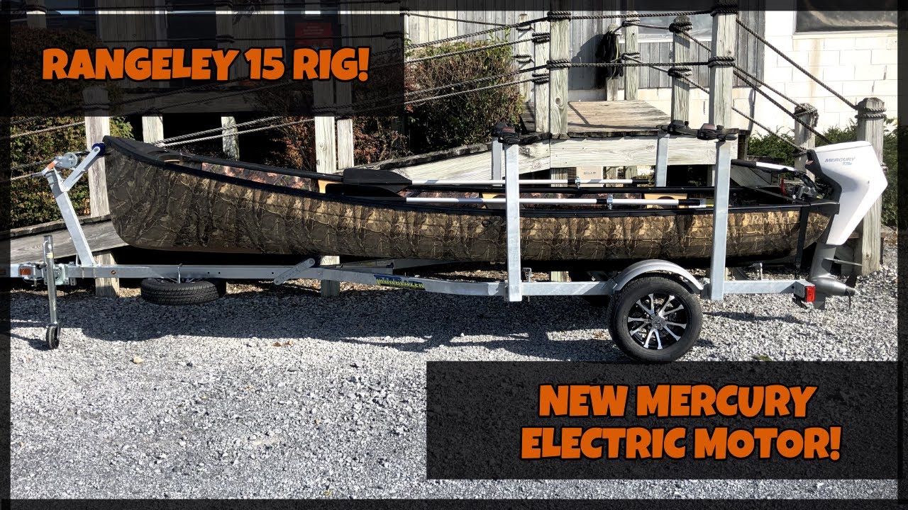 Esquif Rangely 15 Rig w/ Mercury AVATOR Electric Outboard