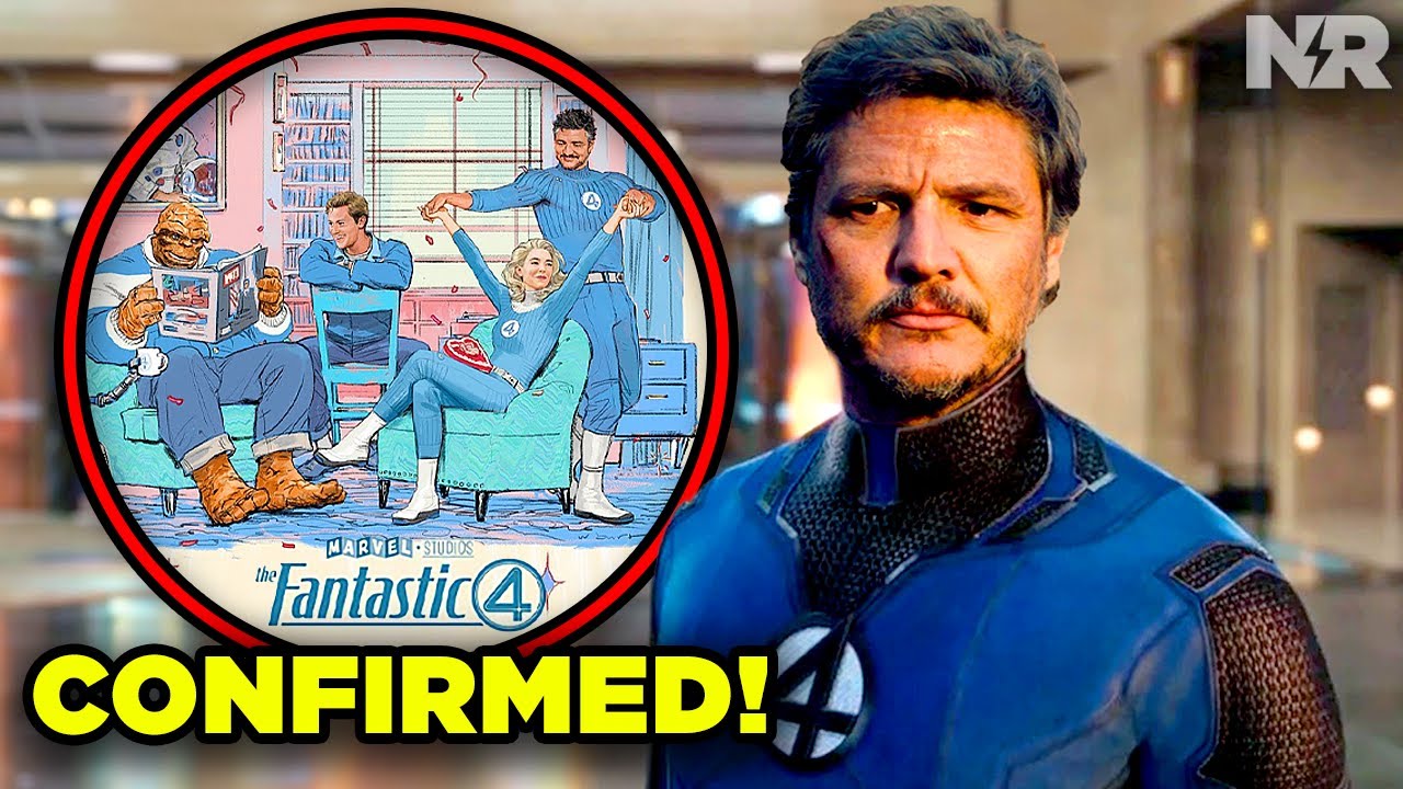 FANTASTIC FOUR CONFIRMED: Pedro Pascal, Vanessa Kirby, Joseph Quinn, Ebon Moss-Bachrach! July 2025!