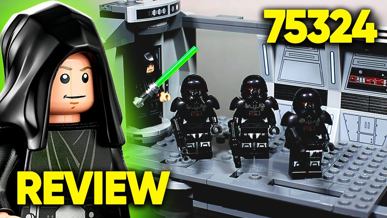 ЛЮК ПРОТИВ ТЁМНЫХ ШТУРМОВИКОВ! Обзор Набора ЛЕГО Звездные Войны 75324 | LEGO Star Wars Review