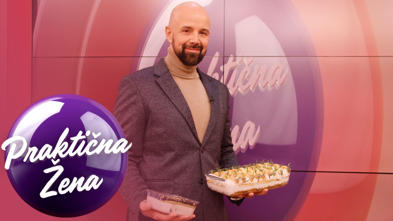 Praktična žena – Slobodan Stefanović 1. Mandarina tiramisu 2. Čoko pistać desert