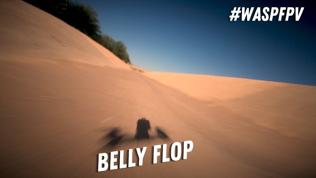 Belly Flop......WoodChuckFPV Wasp 5