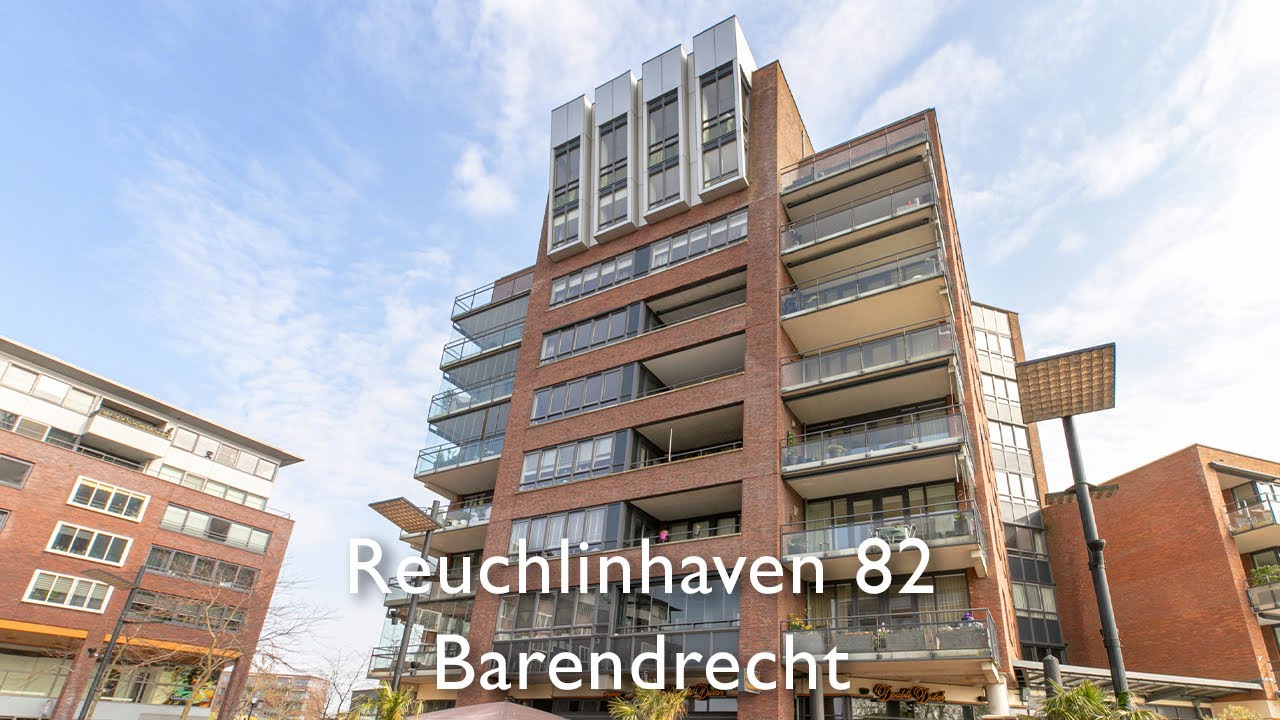 4-kamer appartement met ruim balkon en fantastisch uitzicht | Reuchlinhaven 82 Barendrecht