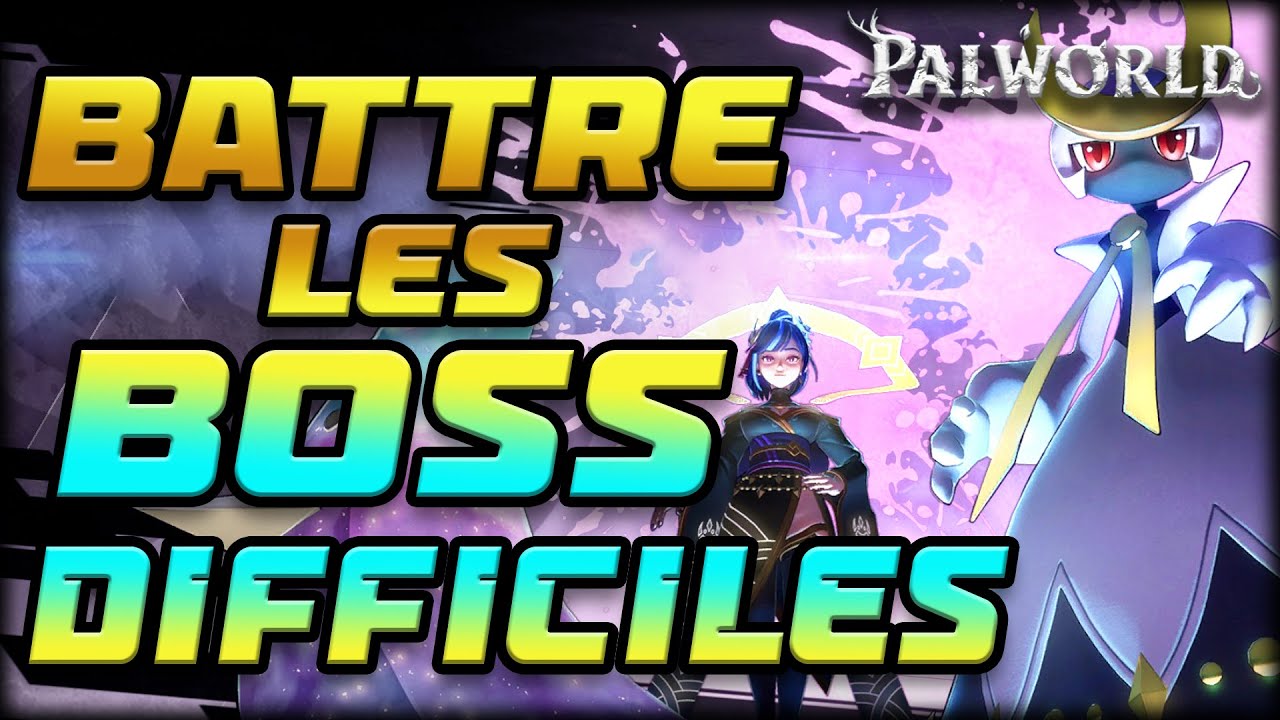 Comment battre tous les boss de tour en difficile ! | Palworld FR