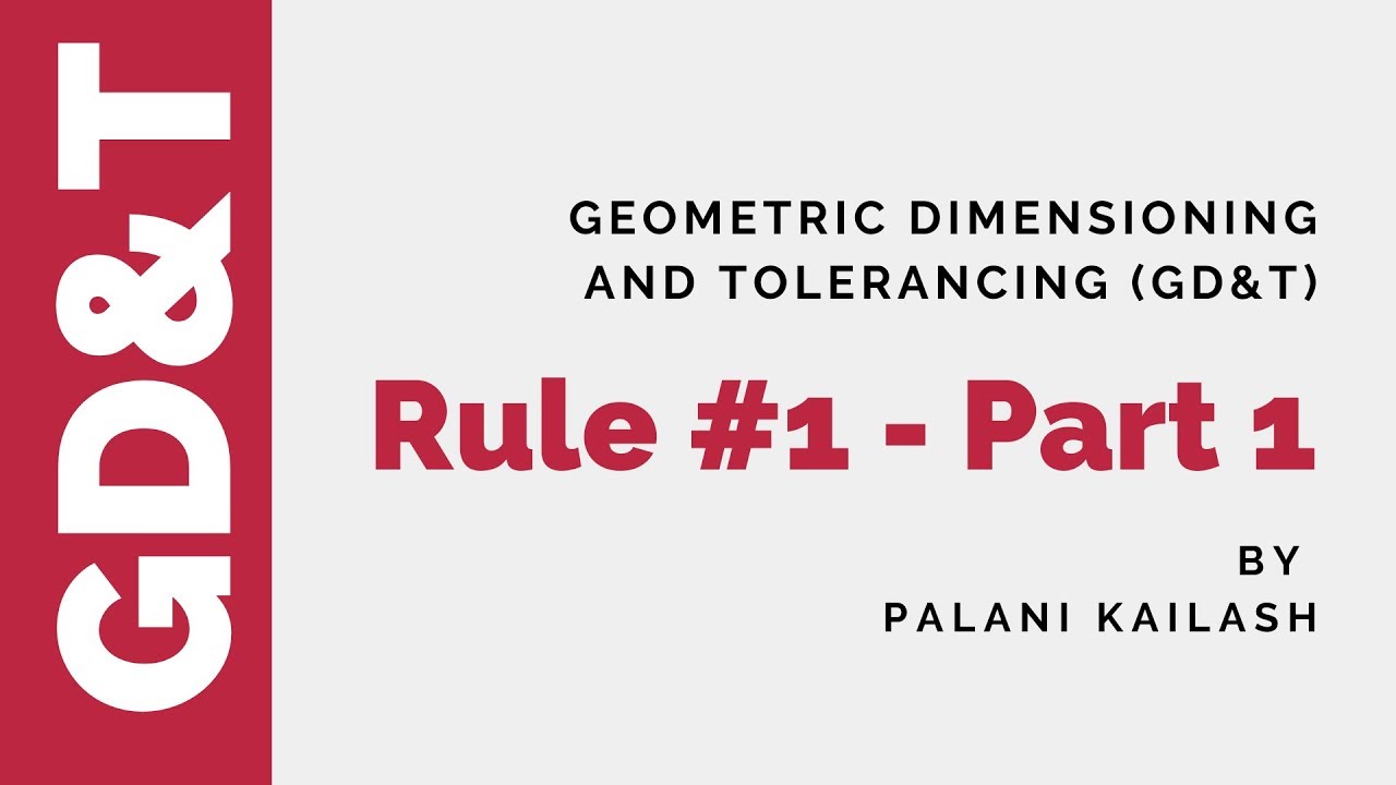 GD&T Tutorial 13A : Rule #1