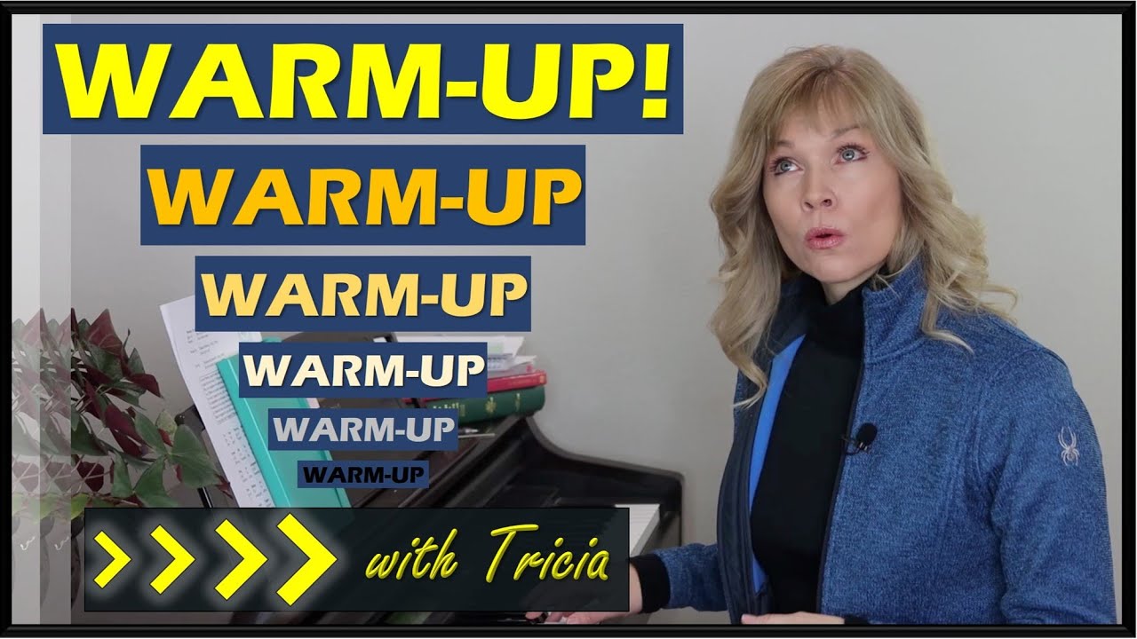 Warm-up With Me! Behind the Scenes... Here's How I Warm-Up My Singing Voice... Join Me!