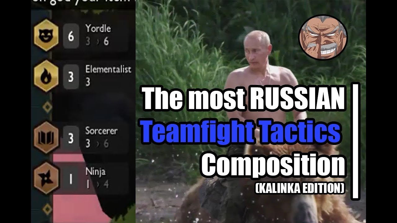 The most RUSSIAN TFT Composition (Kalinka edition) | 6 Yordle, 3 Elementalist, 3 Sorcerer, 1 Ninja