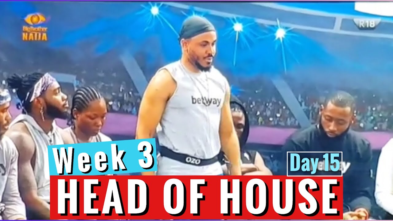 Ozo wins Head of house for the week. | Week 3 | #bbnaija
