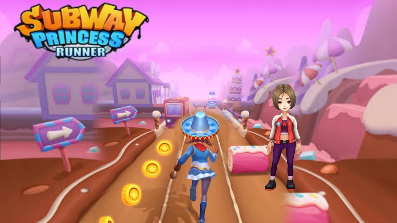 SUBWAY PRINCESS RUNNER -  CRAZY CANDY WORLD