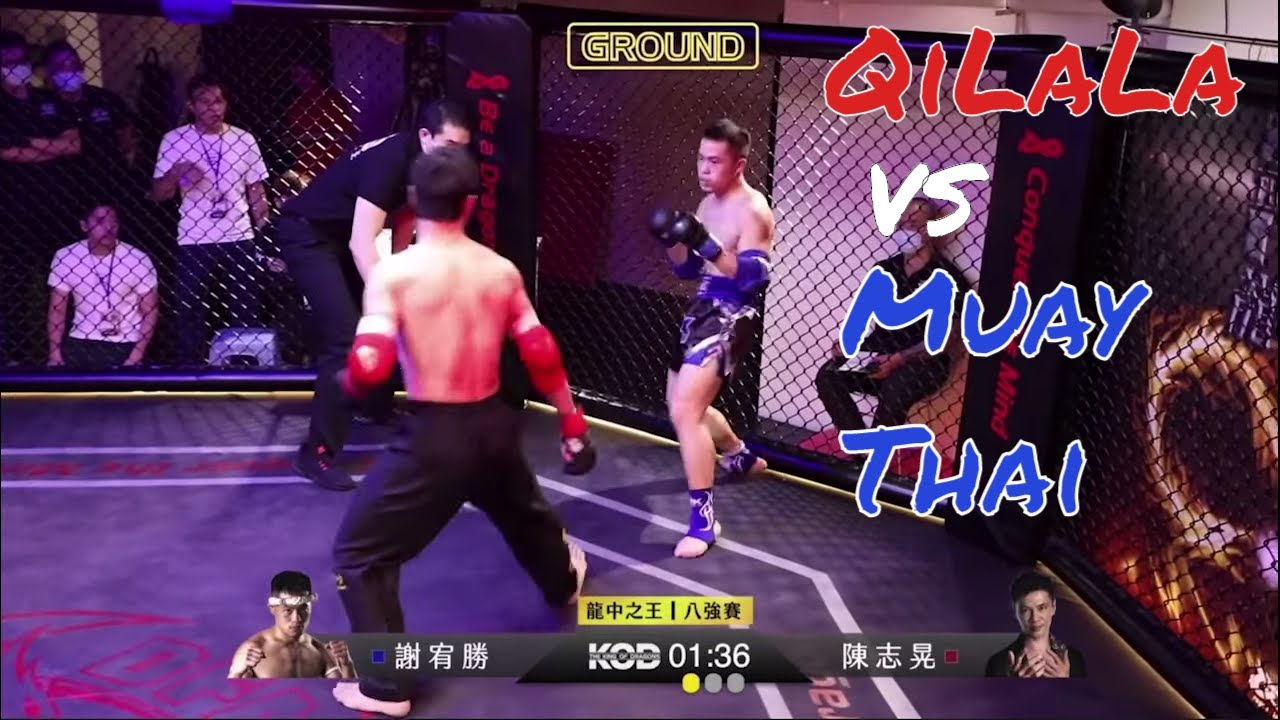 Epic Wing Chun vs Muay Thai Clash - Qi La La vs Ronin