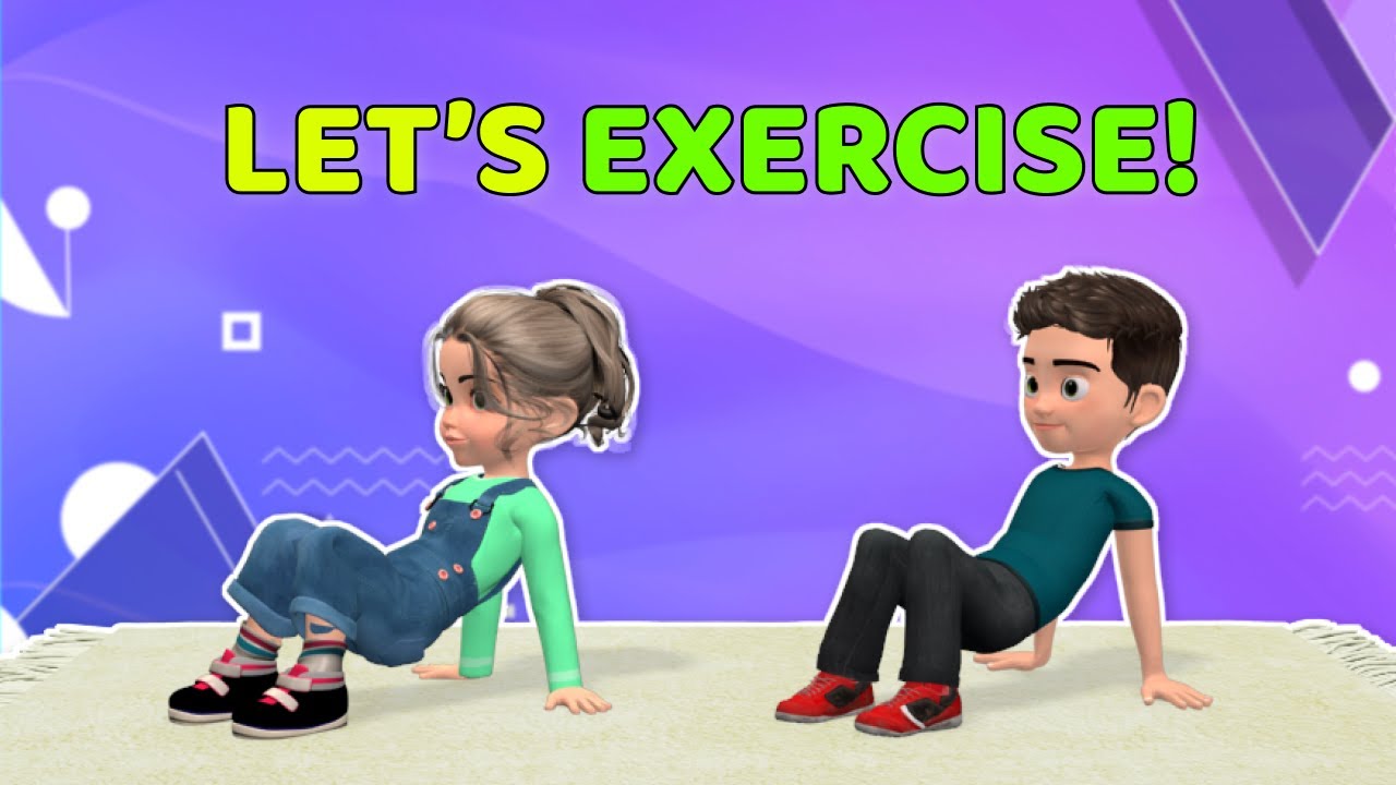 LET’S EXERCISE! LOW IMPACT WORKOUT FOR KIDS