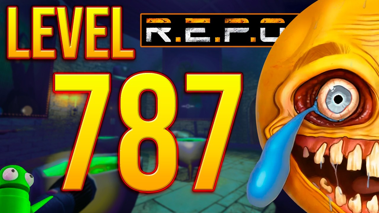I beat R.E.P.O. level 787 Without Damaging a Single Valuable (NO INDESTRUCTIBLE DRONE)