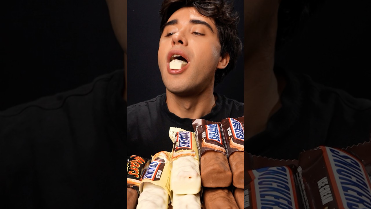 Best Ice Cream Bars ASMR !? Snickers & Mars!