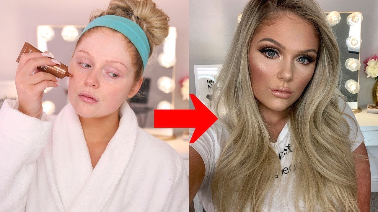 1 HOUR GLAM TRANSFORMATION USING ONLY DRUGSTORE MAKEUP