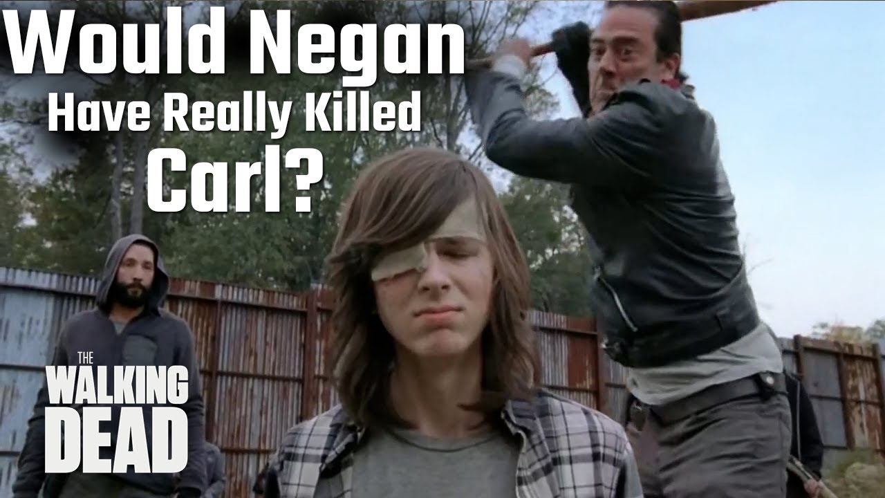 Would Negan Have Really Killed Carl in this Scene? - The Walking Dead Season 7 Finale
