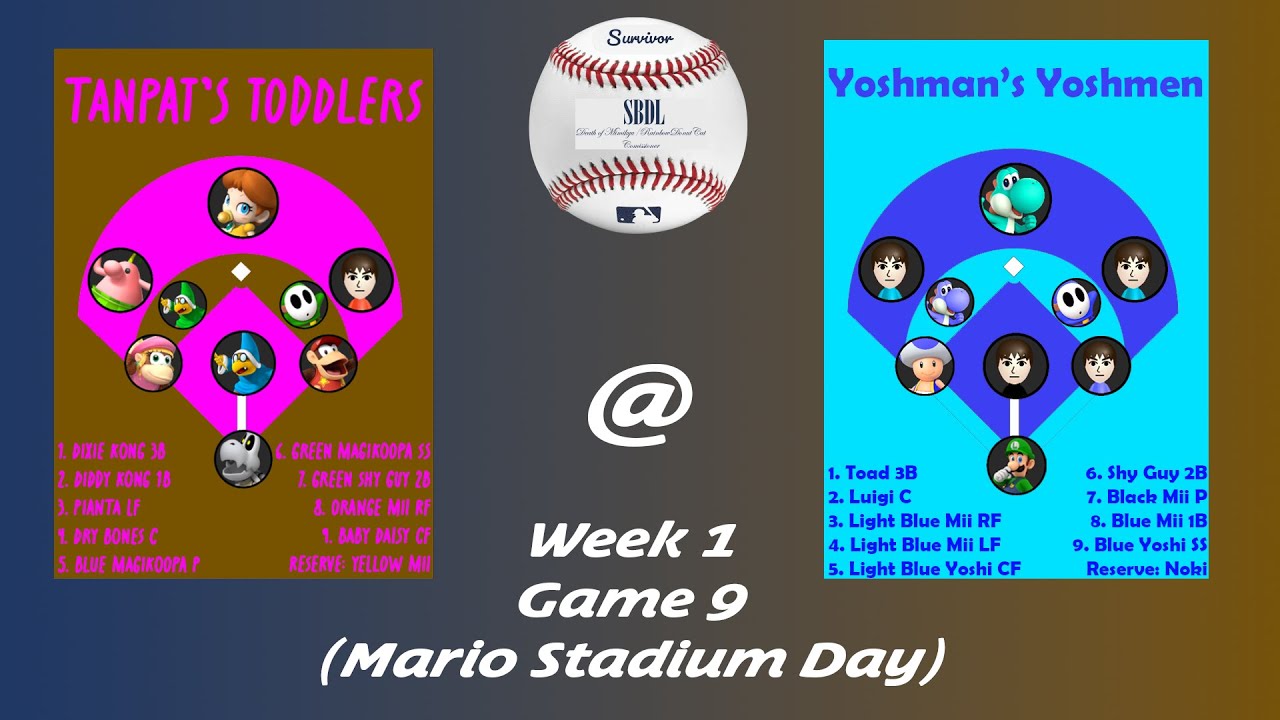 SBDL Offseason (Week 1, Game 9) Tanpat's Toddlers @ Yoshman's Yoshmen