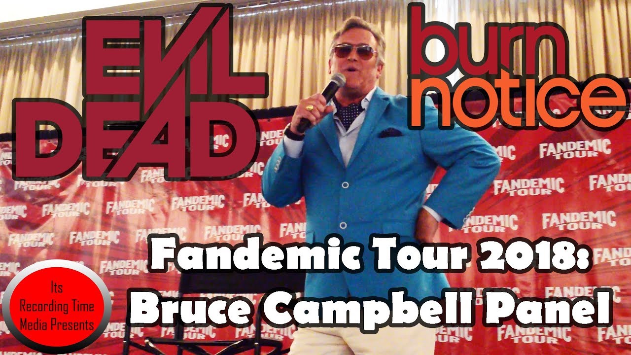 Fandemic Tour 2018: Bruce Campbell Panel