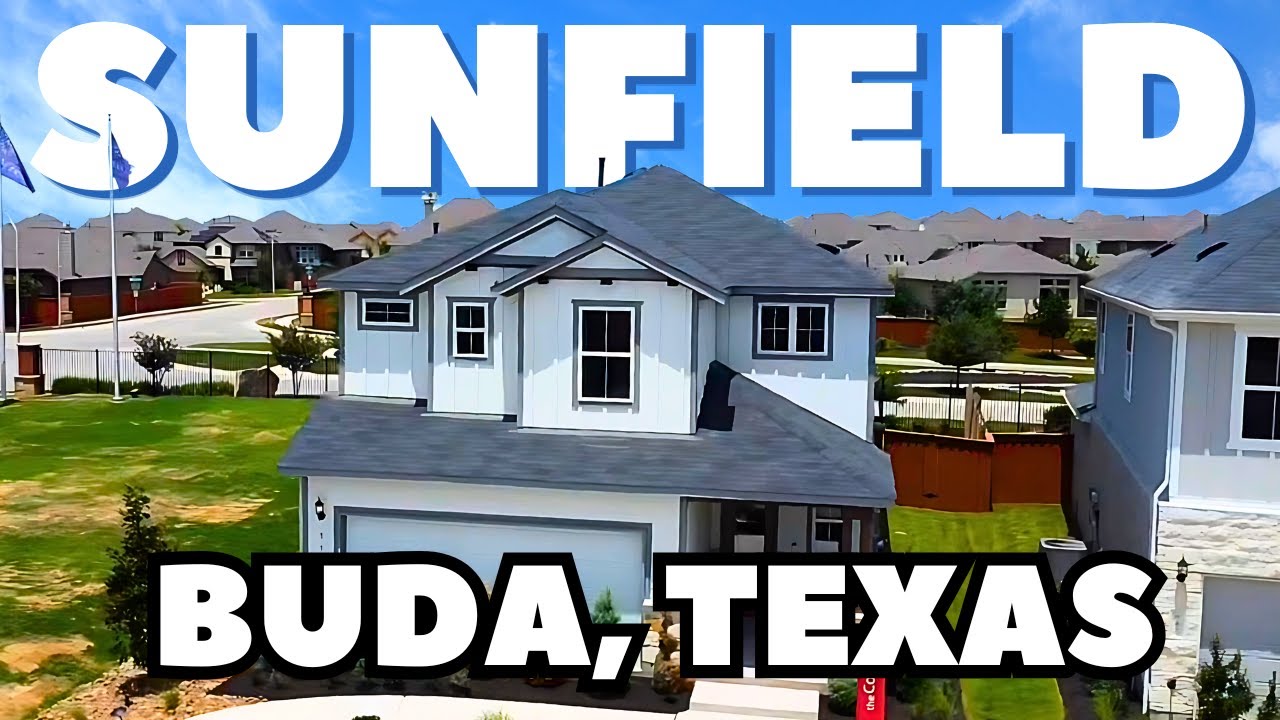 Sunfield Buda Texas | 3 New Pulte Homes for Every Budget | Austin Suburb Community Tour