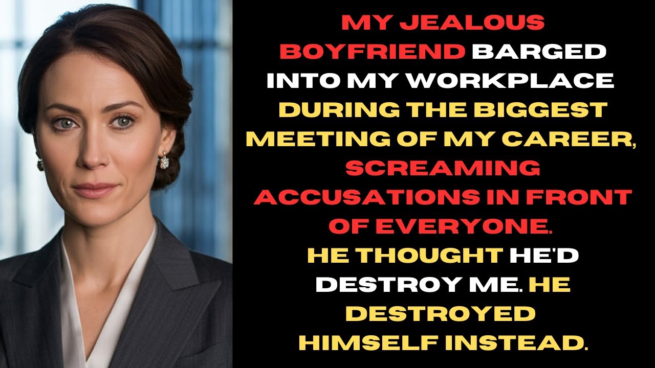 My jealous ex burst into the biggest meeting of my career — He exposed himself, not me