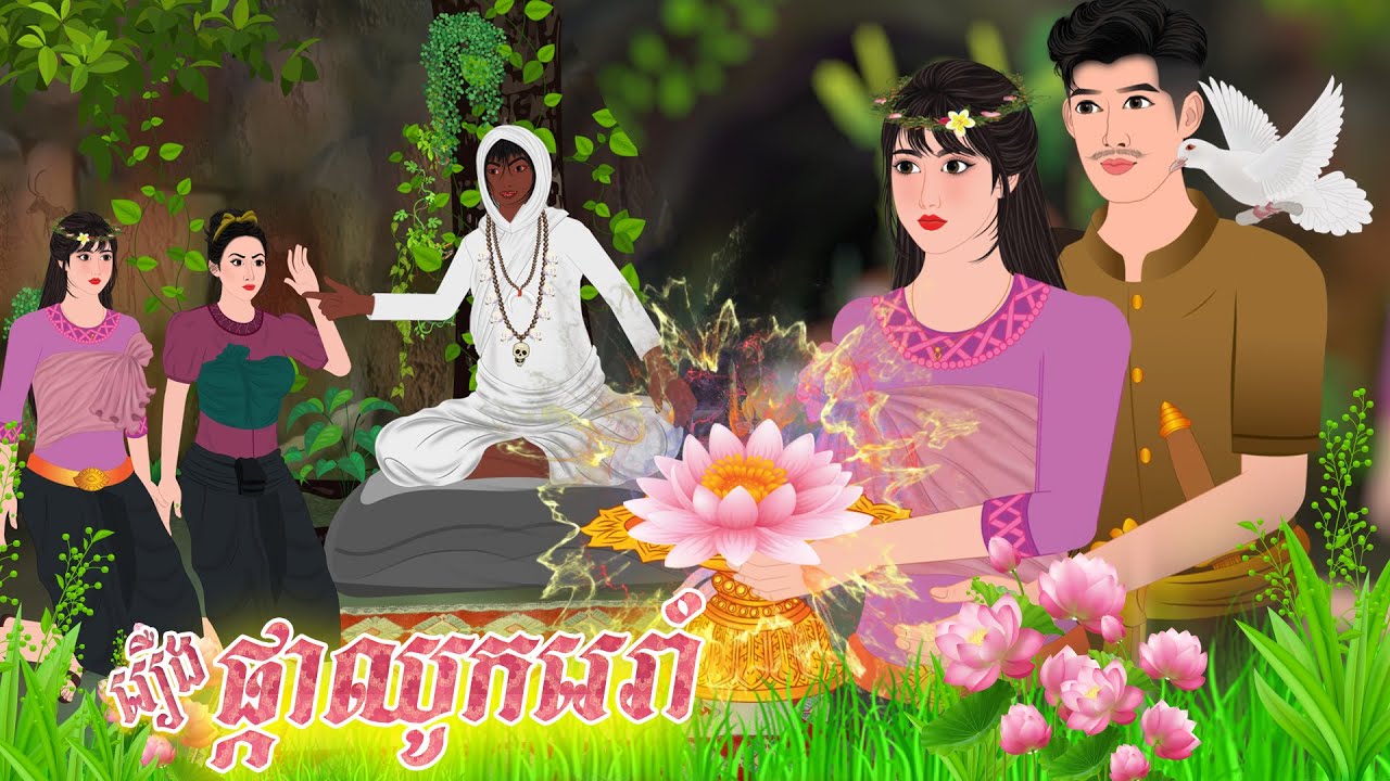 រឿង ផ្ការឈូករេរាំ | Nitean Koma 2025 , Khmer Fairy Tales 2025