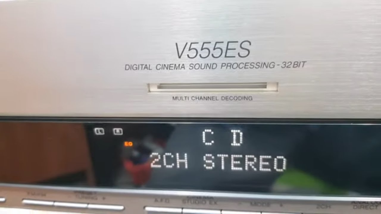 (Đã bán) Amply đa kênh Sony V555es dòng cao cấp - 350w - có pre out, giải mã DAC rất hay, máy đẹp